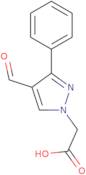 (4-Formyl-3-phenyl-1H-pyrazol-1-yl)acetic acid