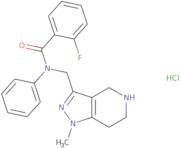2-Fluoro-N-[(1-methyl-4,5,6,7-tetrahydro-1H-pyrazolo[4,3-c]pyridin-3-yl)methyl]-N-phenylbenzamide
