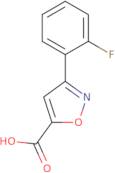 3-(2-Fluorophenyl)isoxazole-5-carboxylic acid