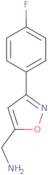 {[3-(4-Fluorophenyl)isoxazol-5-yl]methyl}amine hydrochloride