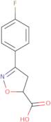 3-(4-Fluorophenyl)-4,5-dihydroisoxazole-5-carboxylic acid