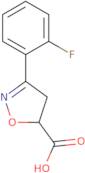 3-(2-Fluorophenyl)-4,5-dihydroisoxazole-5-carboxylic acid