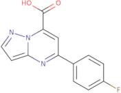 5-(4-Fluorophenyl)pyrazolo[1,5-a]pyrimidine-7-carboxylic acid