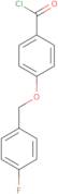 4-[(4-Fluorobenzyl)oxy]benzoyl chloride