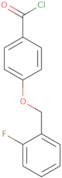 4-[(2-Fluorobenzyl)oxy]benzoyl chloride