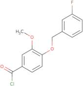 4-[(3-Fluorobenzyl)oxy]-3-methoxybenzoyl chloride