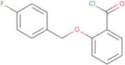 2-[(4-Fluorobenzyl)oxy]benzoyl chloride