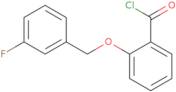 2-[(3-Fluorobenzyl)oxy]benzoyl chloride