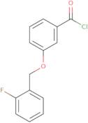 3-[(2-Fluorobenzyl)oxy]benzoyl chloride