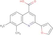 2-(2-Furyl)-7,8-dimethylquinoline-4-carboxylic acid