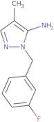 1-(3-Fluorobenzyl)-4-methyl-1H-pyrazol-5-amine