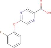 5-(2-Fluorophenoxy)pyrazine-2-carboxylic acid
