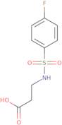 N-[(4-Fluorophenyl)sulfonyl]-β-alanine