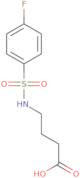 4-{[(4-Fluorophenyl)sulfonyl]amino}butanoic acid