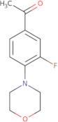 1-(3-Fluoro-4-morpholin-4-ylphenyl)ethanone