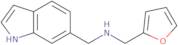 (2-Furylmethyl)(1H-indol-6-ylmethyl)amine