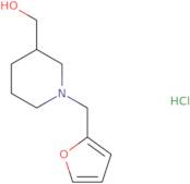 [1-(2-Furylmethyl)piperidin-3-yl]methanol hydrochloride