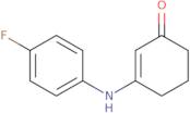 3-[(4-Fluorophenyl)amino]cyclohex-2-en-1-one