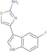 4-(5-Fluoro-1H-indol-3-yl)-1,3-thiazol-2-amine