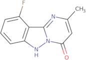 10-Fluoro-2-methylpyrimido[1,2-b]indazol-4-ol