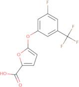 5-[3-Fluoro-5-(trifluoromethyl)phenoxy]-2-furoic acid