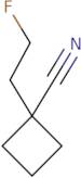 1-(2-Fluoroethyl)cyclobutanecarbonitrile