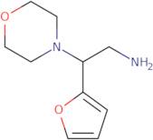 [2-(2-Furyl)-2-morpholin-4-ylethyl]amine