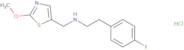 [2-(4-Fluorophenyl)ethyl][(2-methoxy-1,3-thiazol-5-yl)methyl]amine hydrochloride