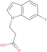 3-(6-Fluoro-1H-indol-1-yl)propanoic acid