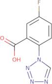 5-Fluoro-2-(1H-tetrazol-1-yl)benzoic acid