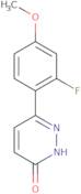 6-(2-Fluoro-4-methoxyphenyl)pyridazin-3(2H)-one