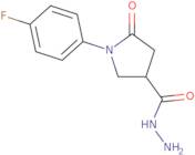 1-(4-Fluorophenyl)-5-oxopyrrolidine-3-carbohydrazide