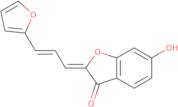 (2Z)-2-[(2E)-3-(2-Furyl)prop-2-en-1-ylidene]-6-hydroxy-1-benzofuran-3(2H)-one