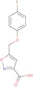 5-[(4-Fluorophenoxy)methyl]isoxazole-3-carboxylic acid