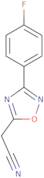 [3-(4-Fluorophenyl)-1,2,4-oxadiazol-5-yl]acetonitrile