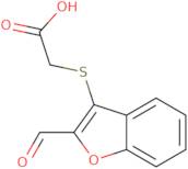 [(2-Formyl-1-benzofuran-3-yl)thio]acetic acid