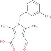 4-Formyl-2,5-dimethyl-1-(3-methylbenzyl)-1H-pyrrole-3-carboxylic acid