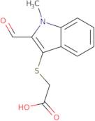 [(2-Formyl-1-methyl-1H-indol-3-yl)thio]acetic acid