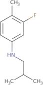 (3-Fluoro-4-methylphenyl)isobutylamine