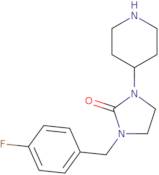1-(4-Fluorobenzyl)-3-piperidin-4-ylimidazolidin-2-one