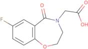 (7-Fluoro-5-oxo-2,3-dihydro-1,4-benzoxazepin-4(5H)-yl)acetic acid