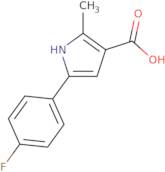 5-(4-Fluorophenyl)-2-methyl-1H-pyrrole-3-carboxylic acid