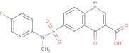 6-{[(4-Fluorophenyl)(methyl)amino]sulfonyl}-4-oxo-1,4-dihydroquinoline-3-carboxylic acid