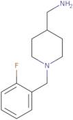 {[1-(2-Fluorobenzyl)piperidin-4-yl]methyl}amine