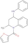 1-(2-Furoyl)-2-methyl-N-phenyl-1,2,3,4-tetrahydroquinolin-4-amine