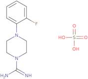 4-(2-Fluorophenyl)piperazine-1-carboximidamide sulfate