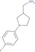 {[1-(4-Fluorophenyl)pyrrolidin-3-yl]methyl}amine dihydrochloride