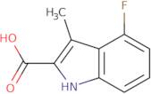 4-Fluoro-3-methyl-1H-indole-2-carboxylic acid