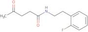 N-[2-(2-Fluorophenyl)ethyl]-4-oxopentanamide