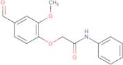 2-(4-Formyl-2-methoxyphenoxy)-N-phenylacetamide